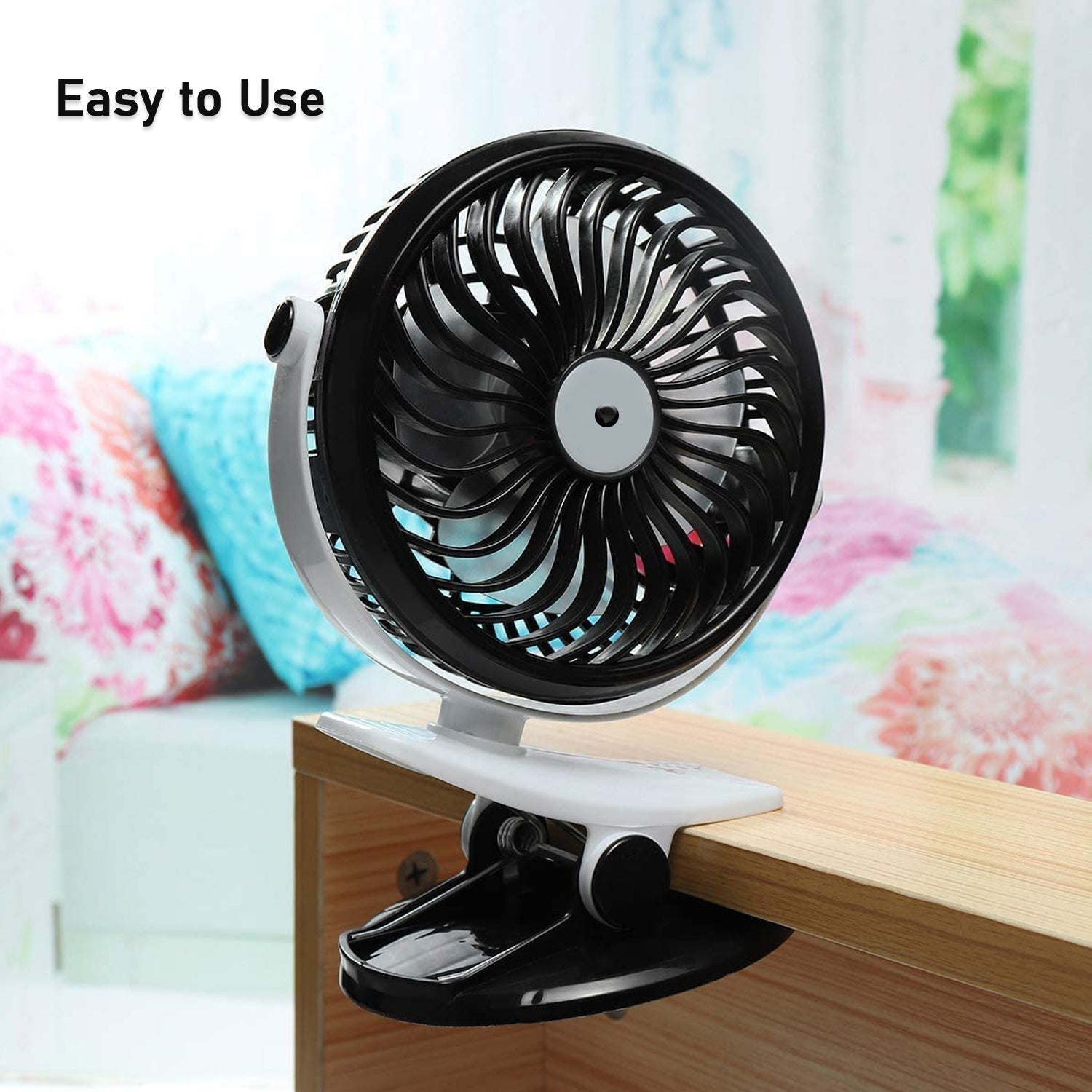 17930 Portable Clip-on Fan, Battery Operated, With Light & Spray, Small Yet Powerful USB Table Fan, 3-Speed Quiet Rechargeable Mini Desk Fan, 360° Rotation, Personal Cooling Fan for Home, Office, Camping 17930 Portable Clip-on Fan, Battery Operated, With Light & Spray, Small Yet Powerful USB Table Fan, 3-Speed Quiet Rechargeable Mini Desk Fan, 360° Rotation, Personal Cooling Fan for Home, Office, Camping